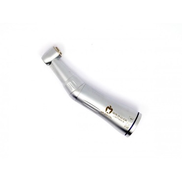 Appledental GOLD-U-CA - угловой наконечник с внутренним охлаждением и кнопочным зажимом бора, 1:1 